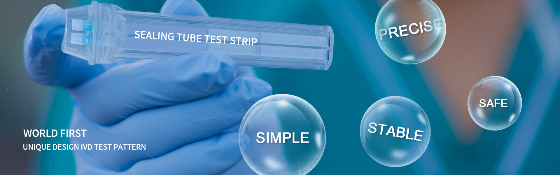 sealing tube rapid test strip