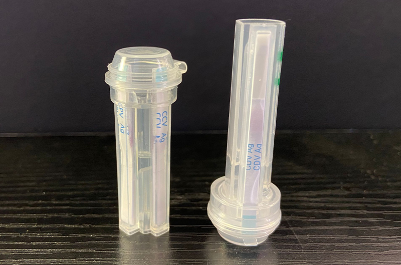 CCV+CPV Ag Dual Combined Sealing Tube Rapid Test Strip (S21005)